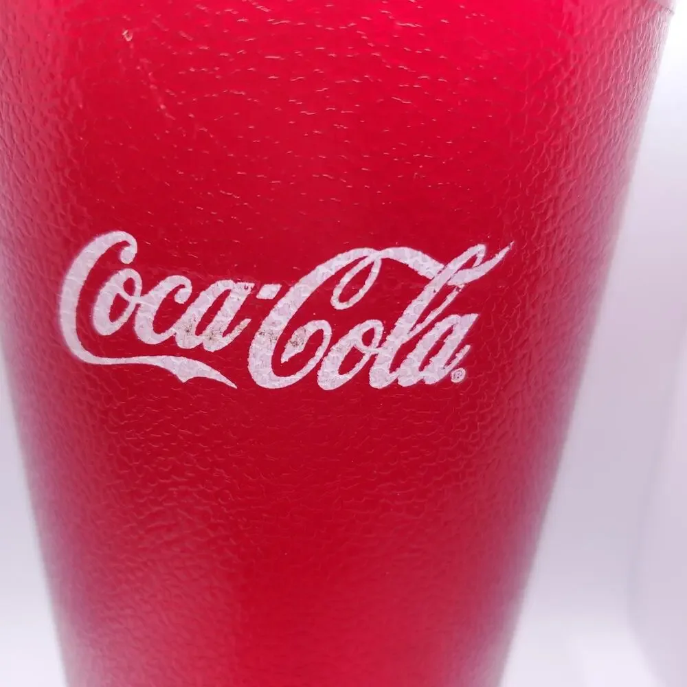 Coca Cola Ruby Red Tumblers -CARLISLE 5232 Made in USA